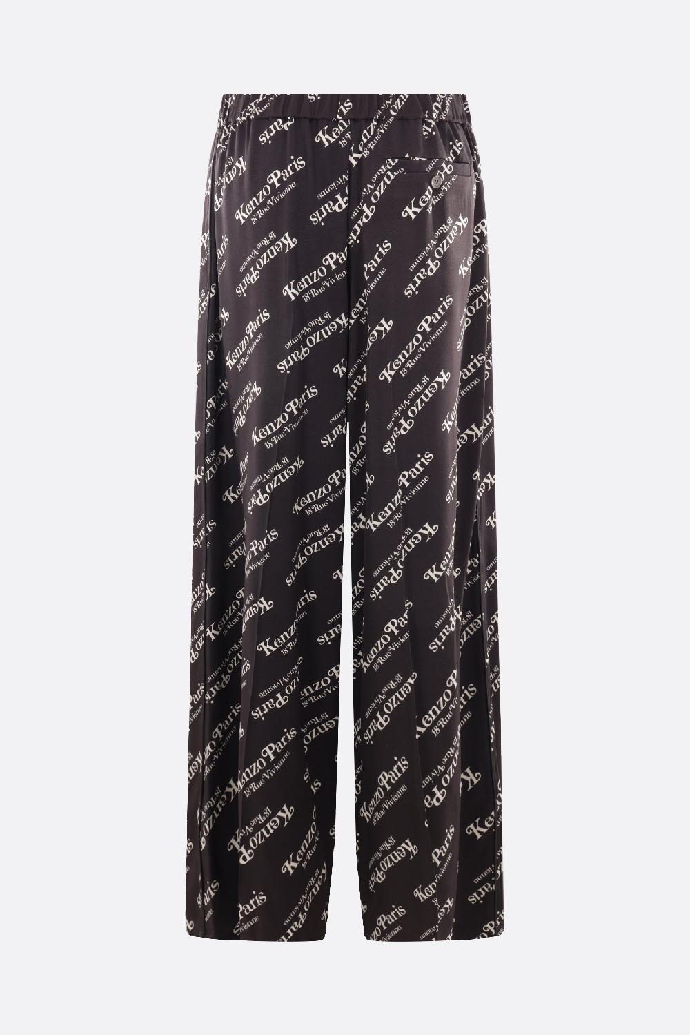 KENZO pantalone a gamba larga A KENZO by Verdy in twill In Vendita
