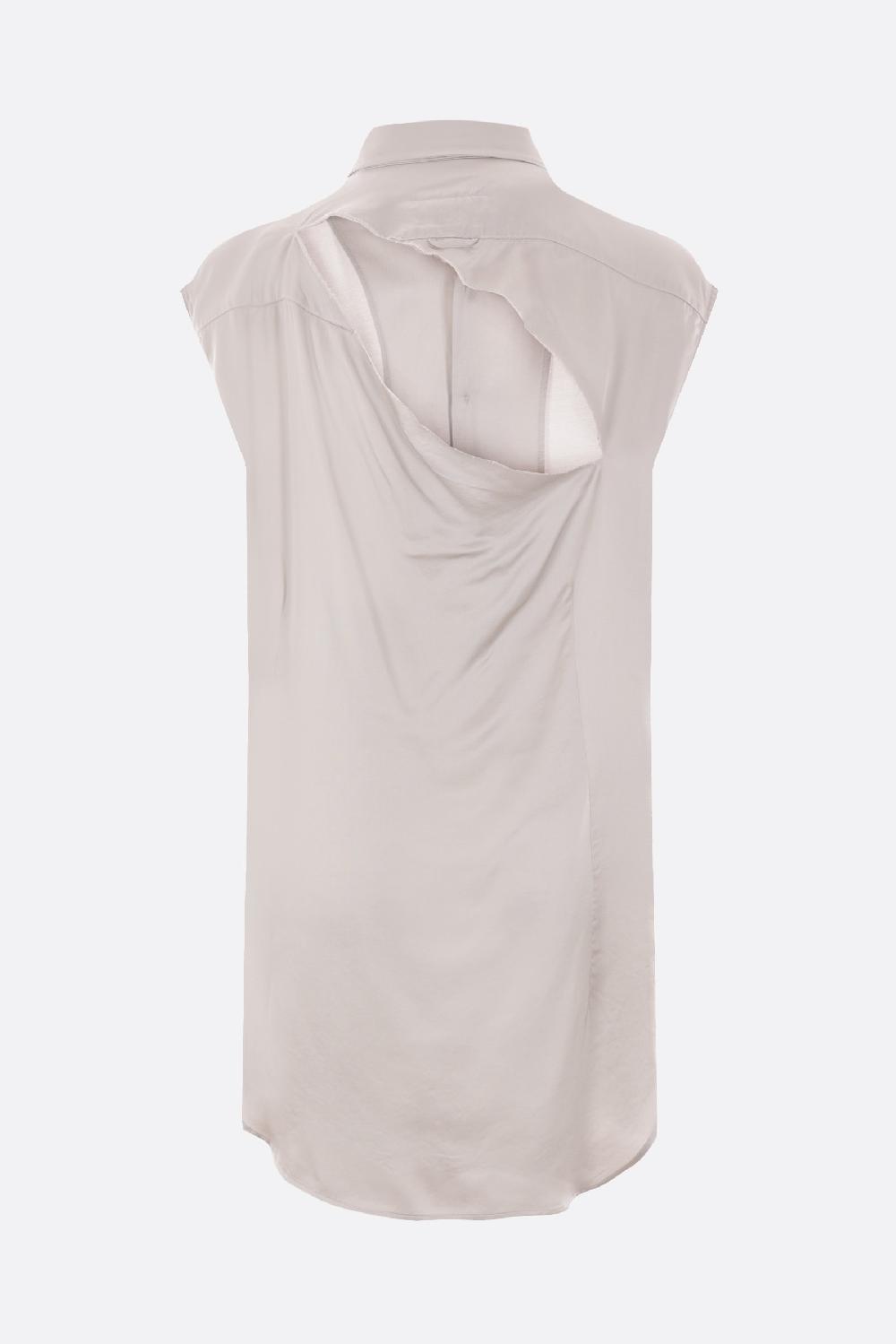 MM6 camicia smanicata in viscosa Offerte