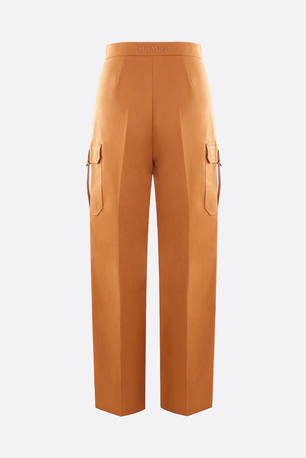 MAX MARA pantalone cargo Edda in cotone stretch I Più Venduti