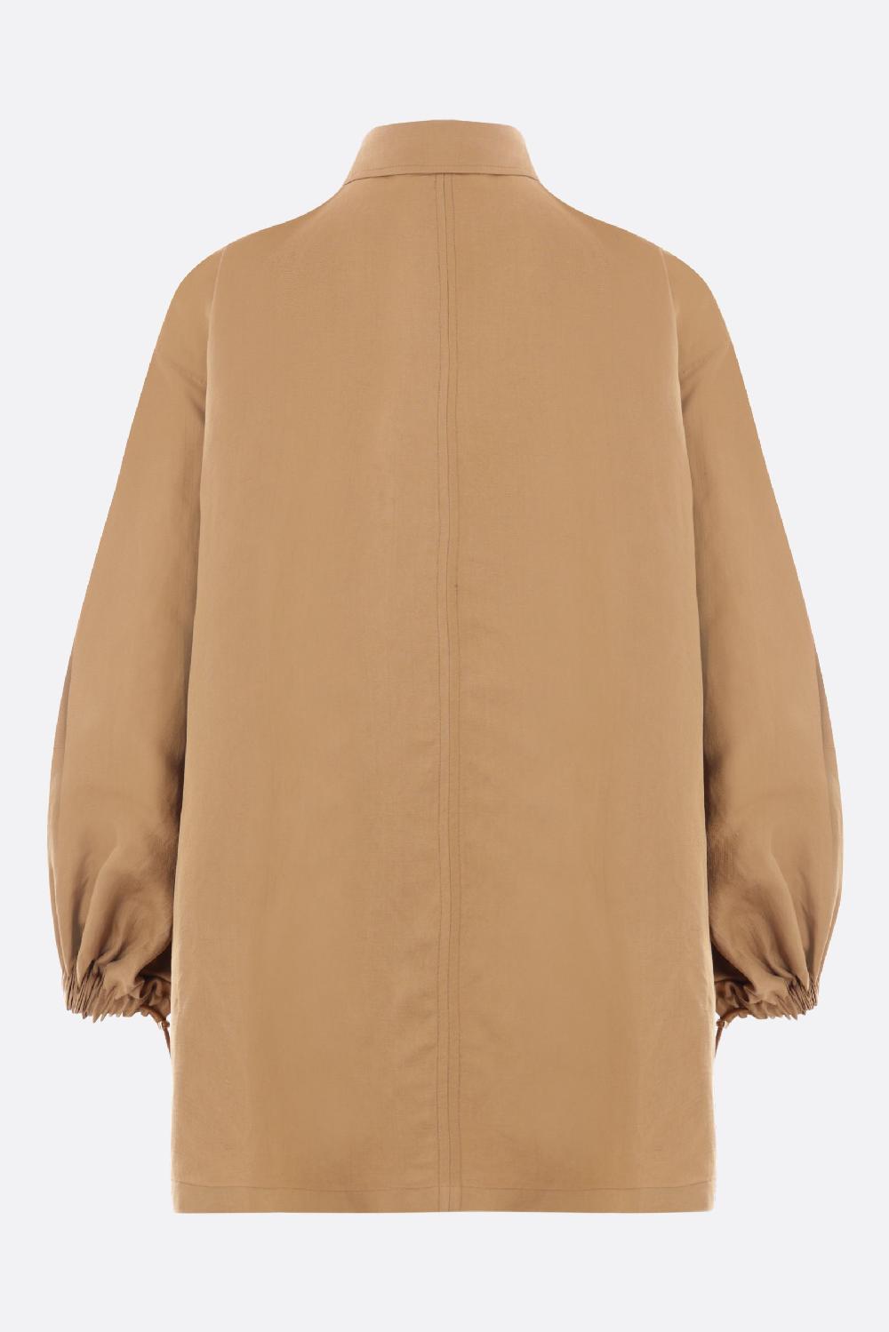 MAX MARA camicia Rodeo in lino e seta Vendite Flash