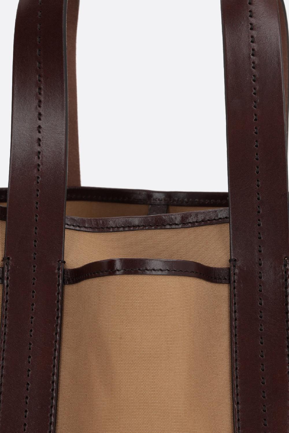 MAX MARA borsa tote Giardiniera in canvas In Saldo