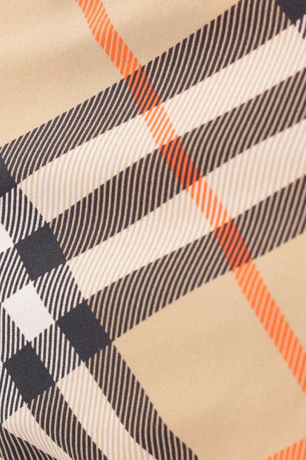 BURBERRY slip bikini in nylon stretch Check Offerta per la Festa della Mamma