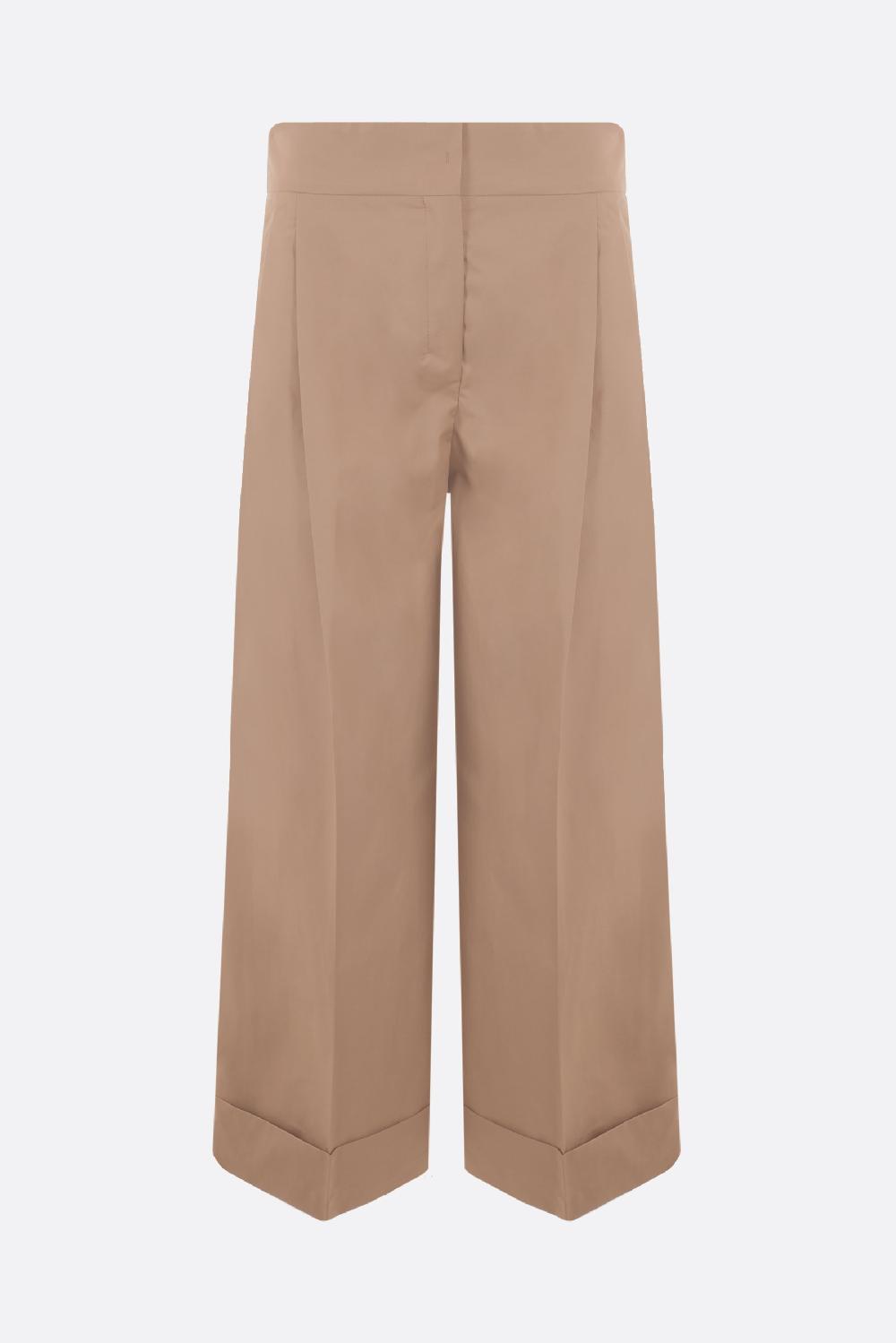 'S MAX MARA pantalone a gamba larga Abba in twill Acquista Ora