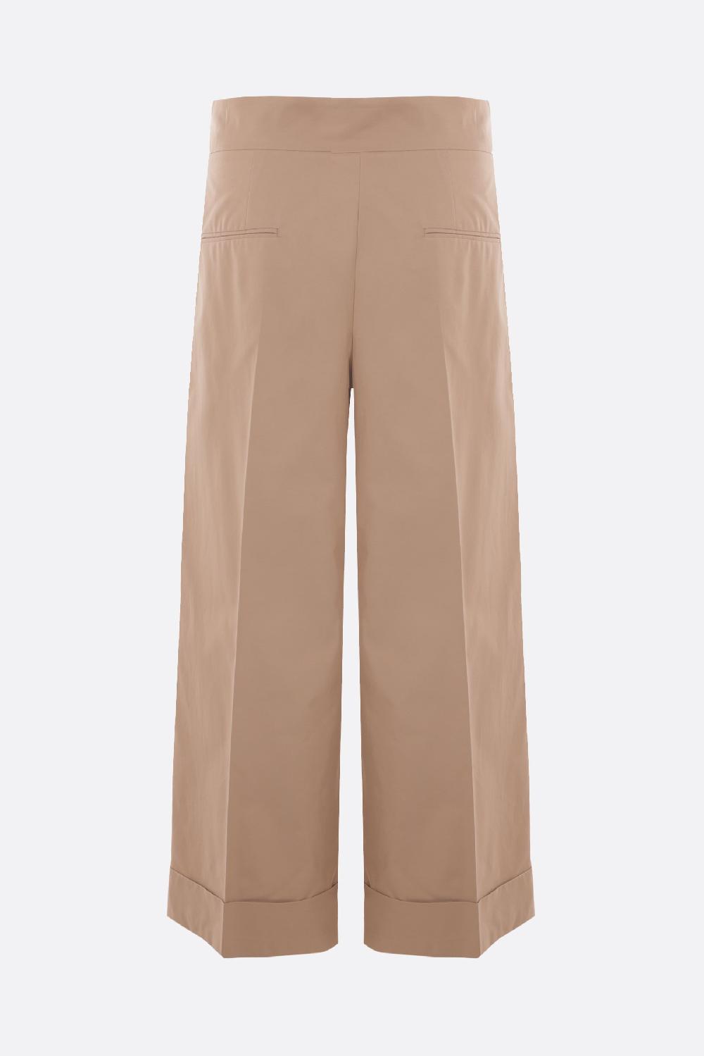 'S MAX MARA pantalone a gamba larga Abba in twill Acquista Ora