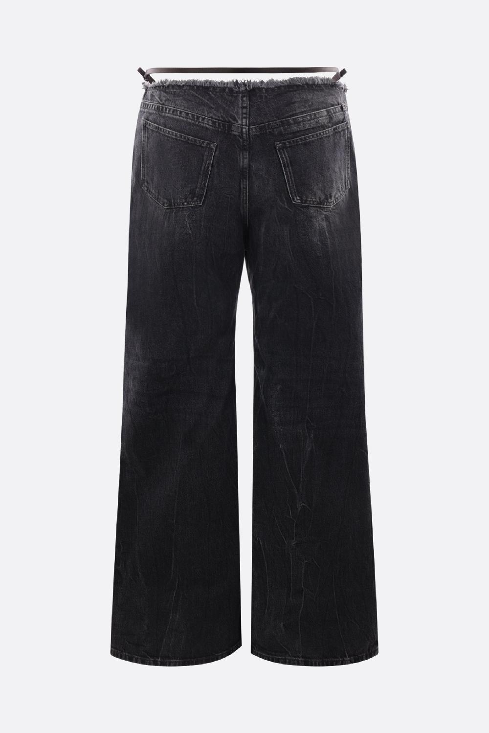 GIVENCHY jeans Voyou a vita bassa in denim Shopping Online