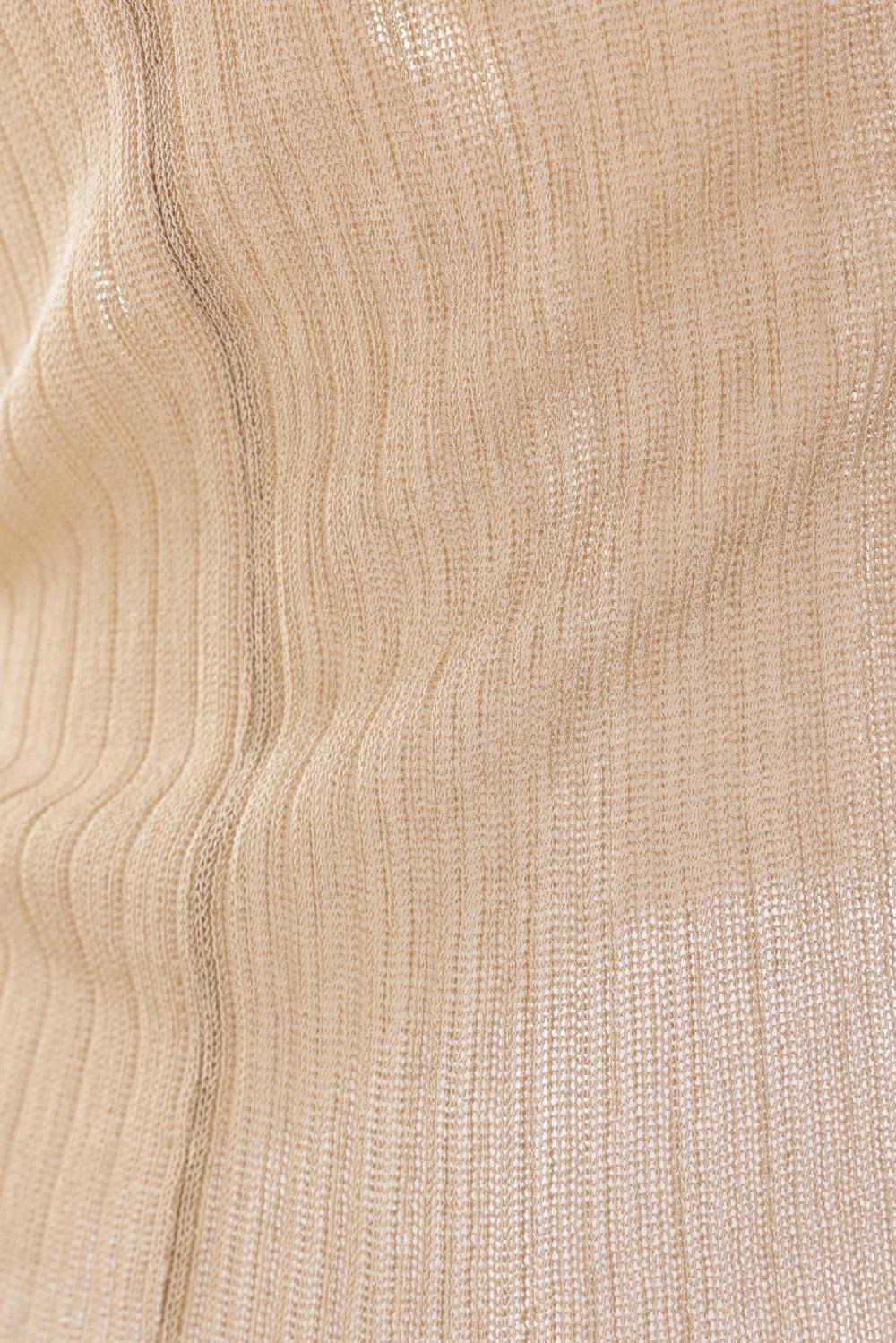 MAX MARA top smanicato Bastia in seta a costine Novità