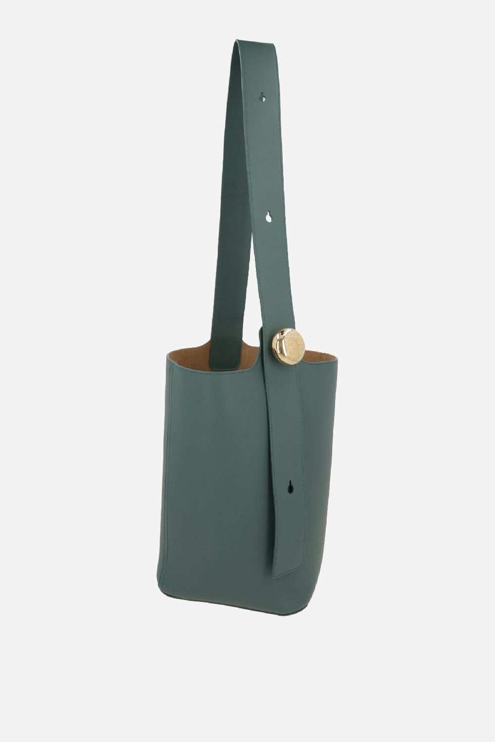 LOEWE borsa a secchiello Pebble media in pelle liscia Economico
