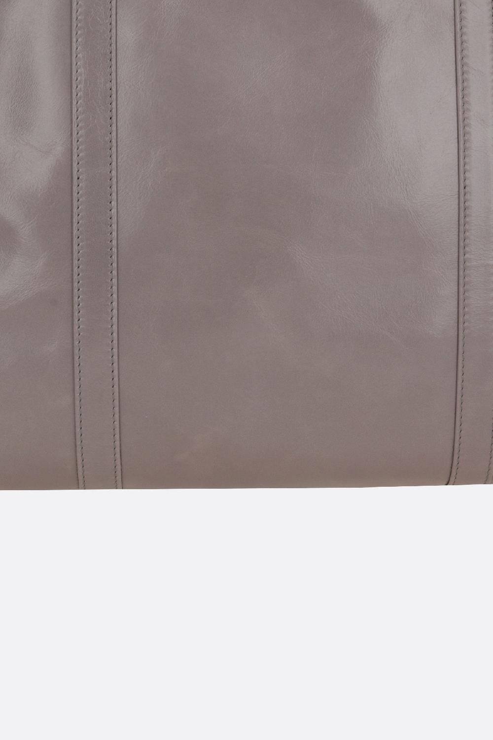 PRADA borsa tote large in pelle Soft Lux Saldi
