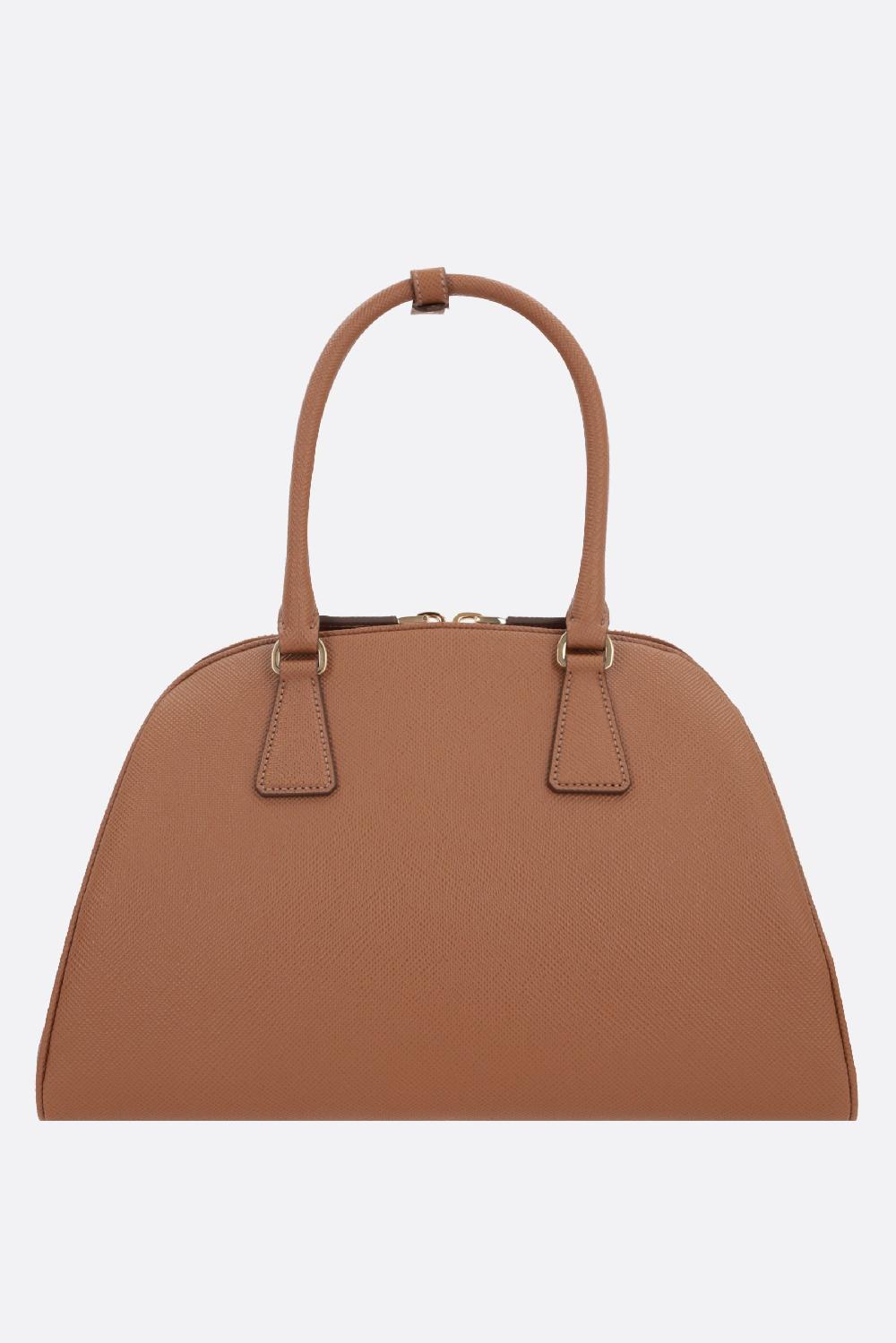 PRADA borsa a mano media in pelle Saffiano Offerte
