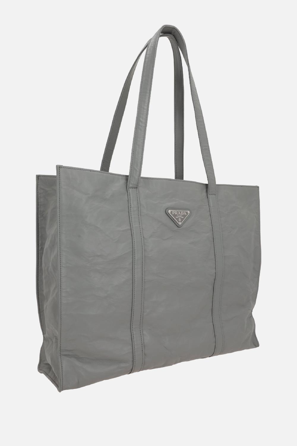 PRADA borsa tote large in nappa antique Hotsell
