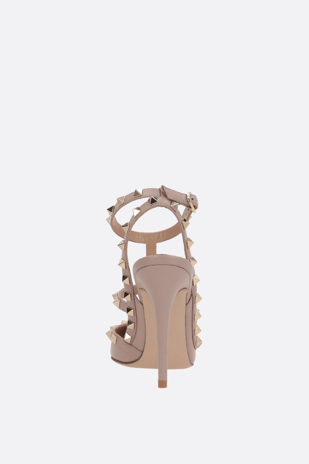 VALENTINO GARAVANI slingback Rockstud in pelle liscia Moda