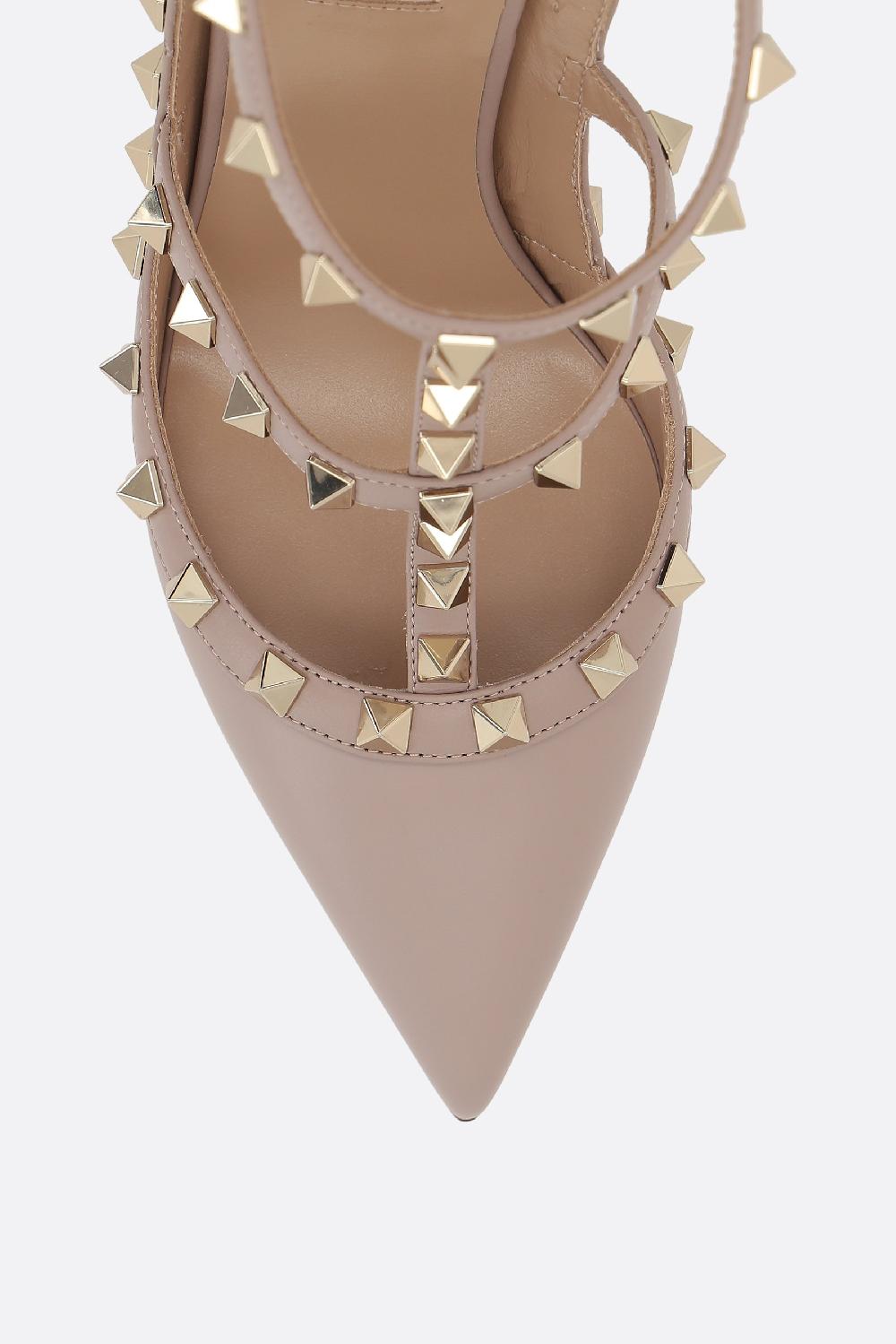 VALENTINO GARAVANI slingback Rockstud in pelle liscia Moda