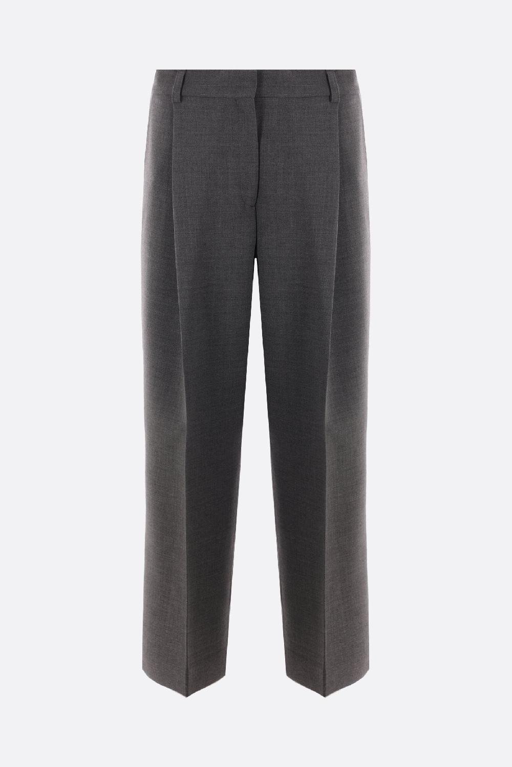 TOTEME pantalone in misto lana con pinces Promozione Limitata