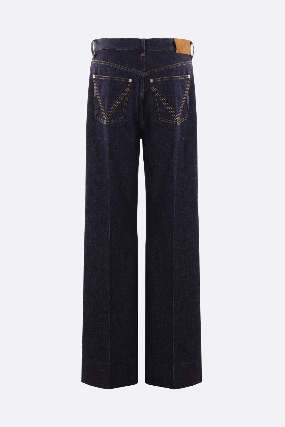 BOTTEGA VENETA jeans Palazzo in denim Affare Del Giorno