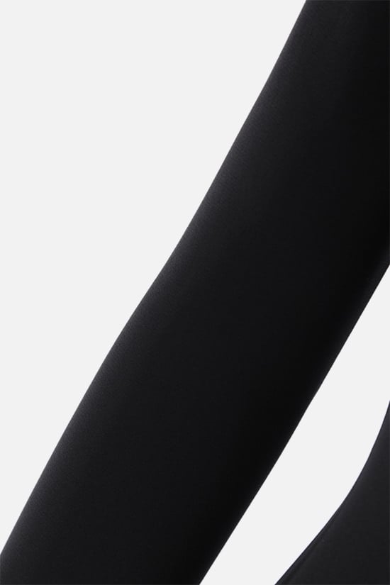 TOM FORD abito da sera in crepe con macro zip Vendita Calda