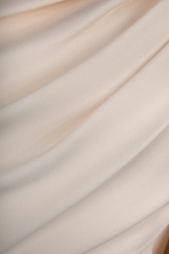 TOM FORD abito con cappa in crepe di seta Vendita Economica