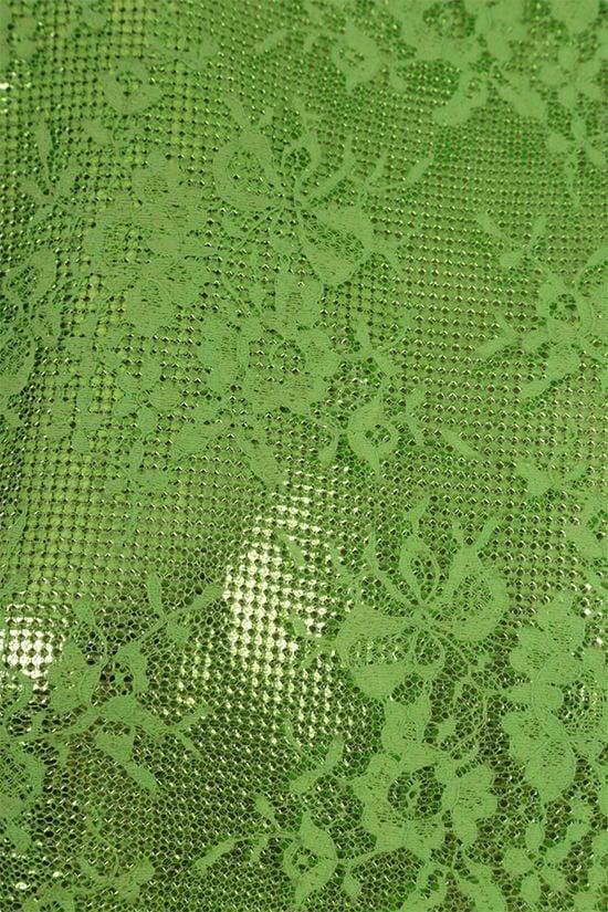 GIANNI VERSACE WOMAN abito a tubino in maglia metallica Oroton e pizzo Saldi Di Fabbrica