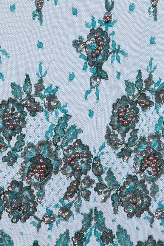 VALENTINO GARAVANI scialle in pizzo con ricami Sconto