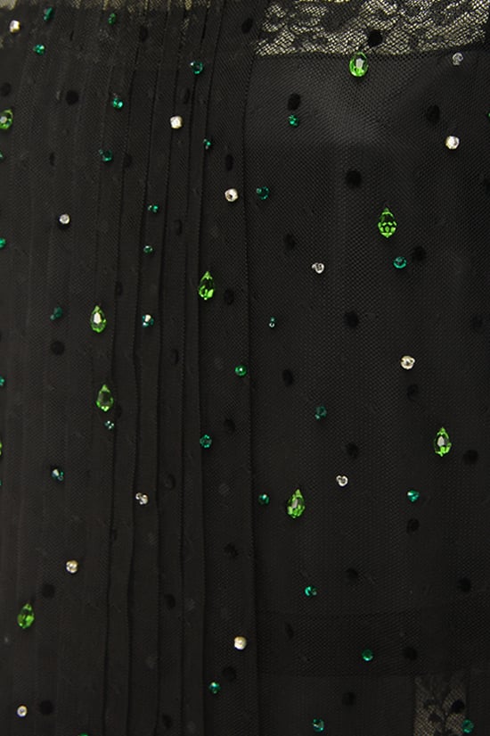 PRADA abito in tulle plumetis e organza Nuova