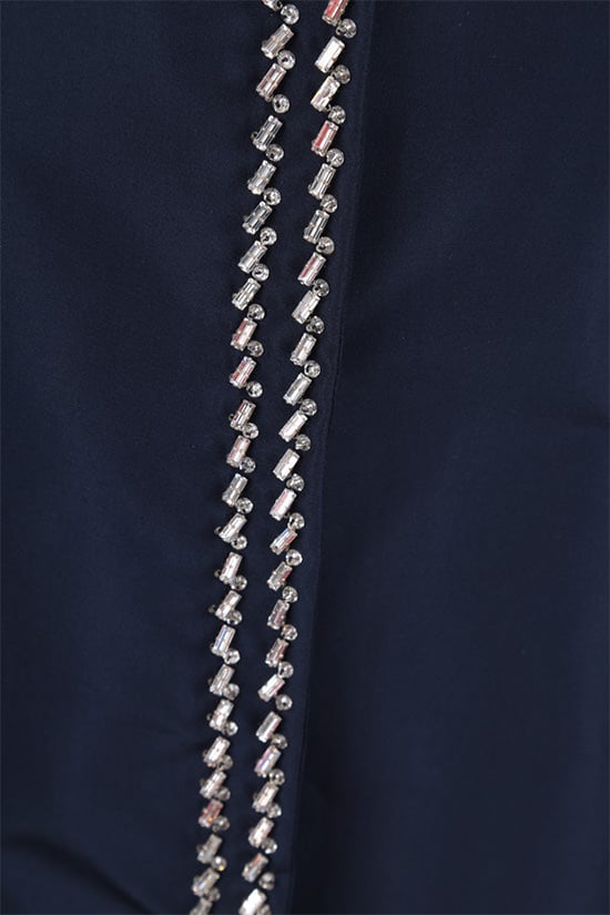 PRADA soprabito in faille di seta con cristalli Promozione