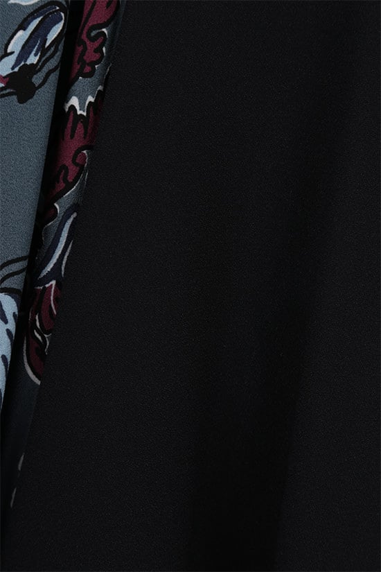 PRADA abito midi in sablé ricamato Spedizione Gratuita