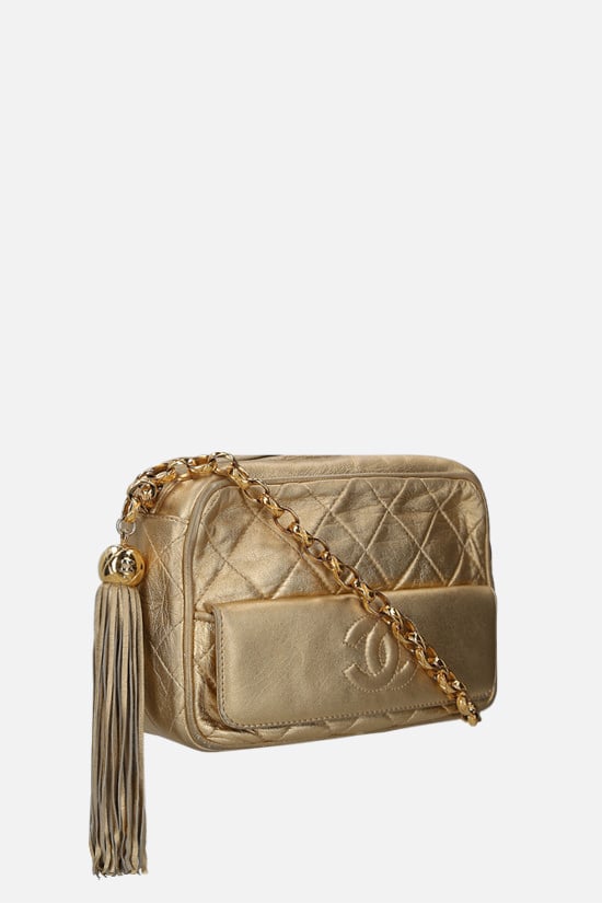 CHANEL VINTAGE WOMAN borsa a spalla in pelle matelassé Acquista Ora