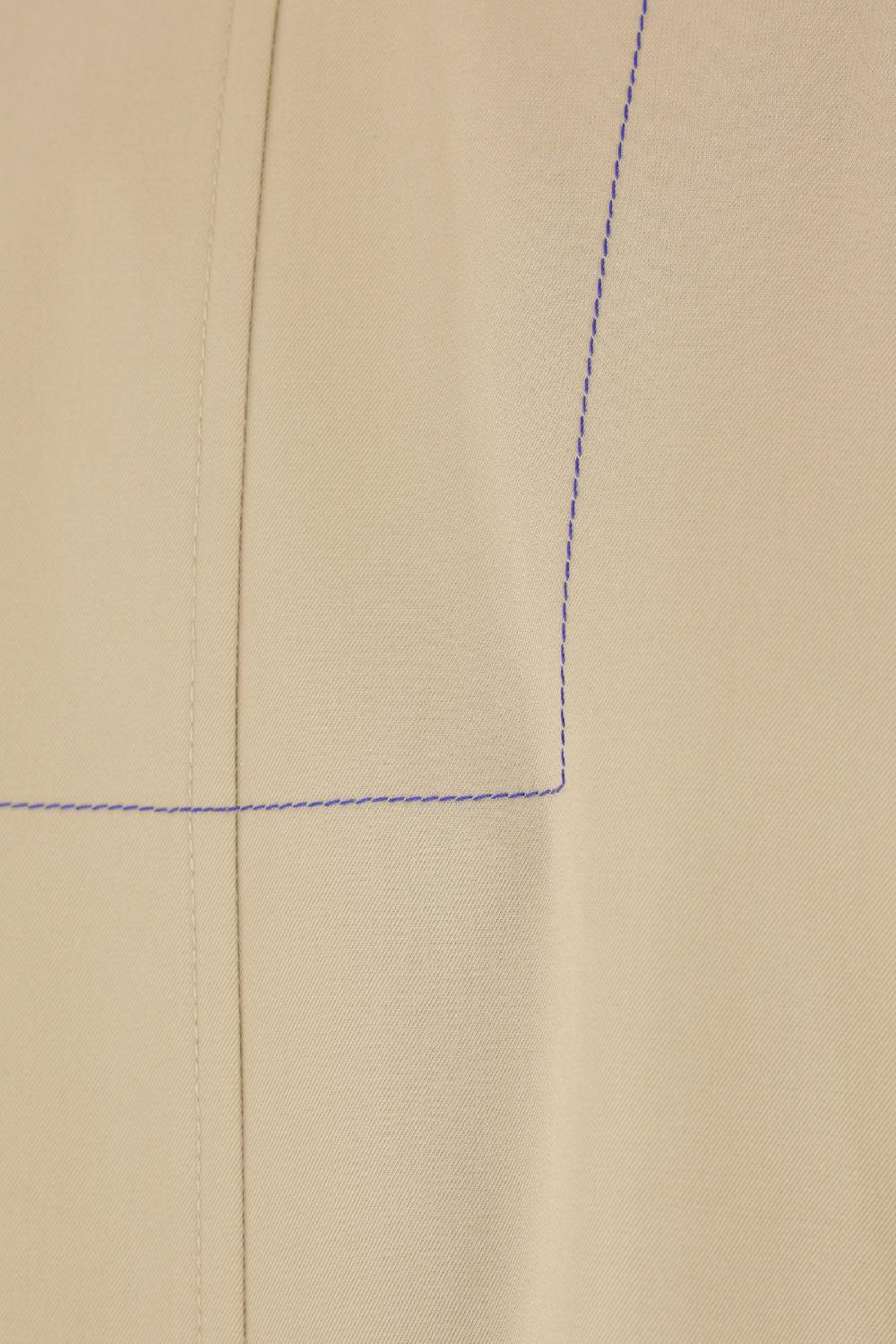 BURBERRY soprabito monopetto in gabardine Sconto