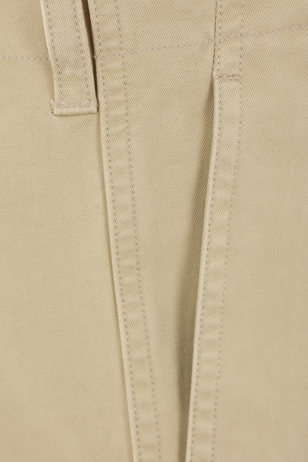 BURBERRY pantalone loose-fit in cotone Vendita Economica