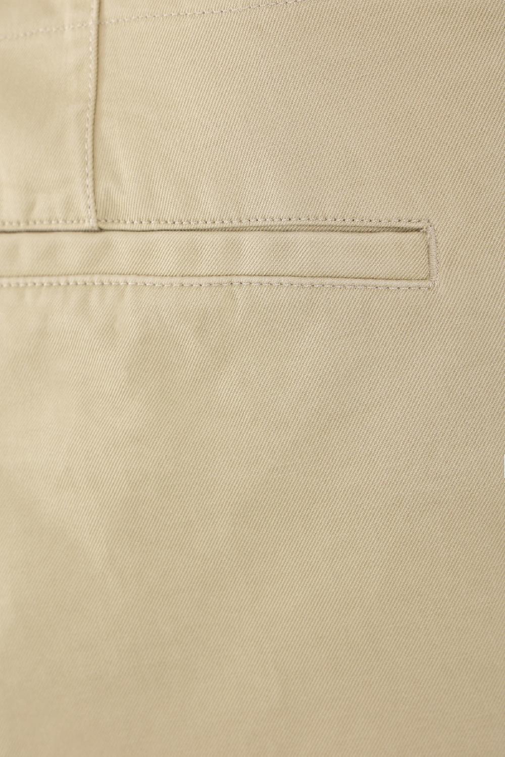 BURBERRY pantalone loose-fit in cotone Vendita Economica