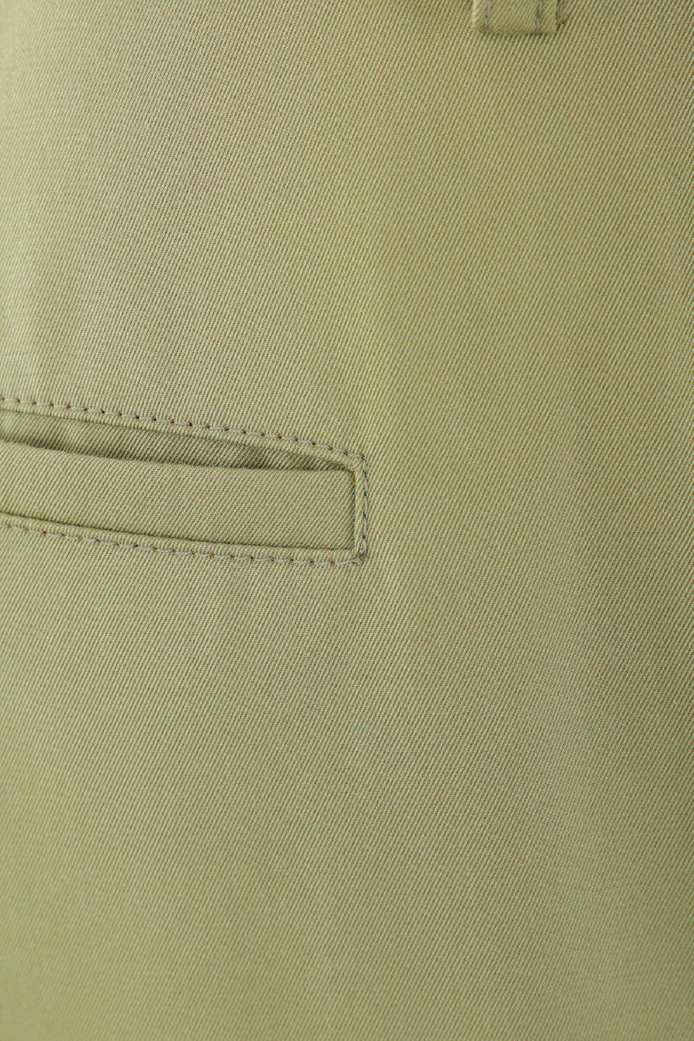 BURBERRY pantalone chino in twill di cotone Saldi Di Fabbrica