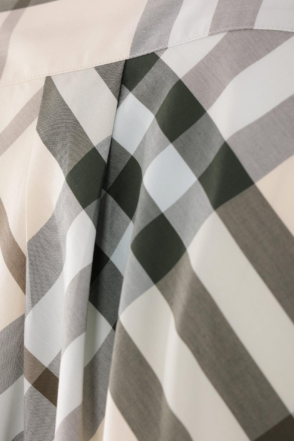 BURBERRY camicia a maniche corte in popeline Check Negozio