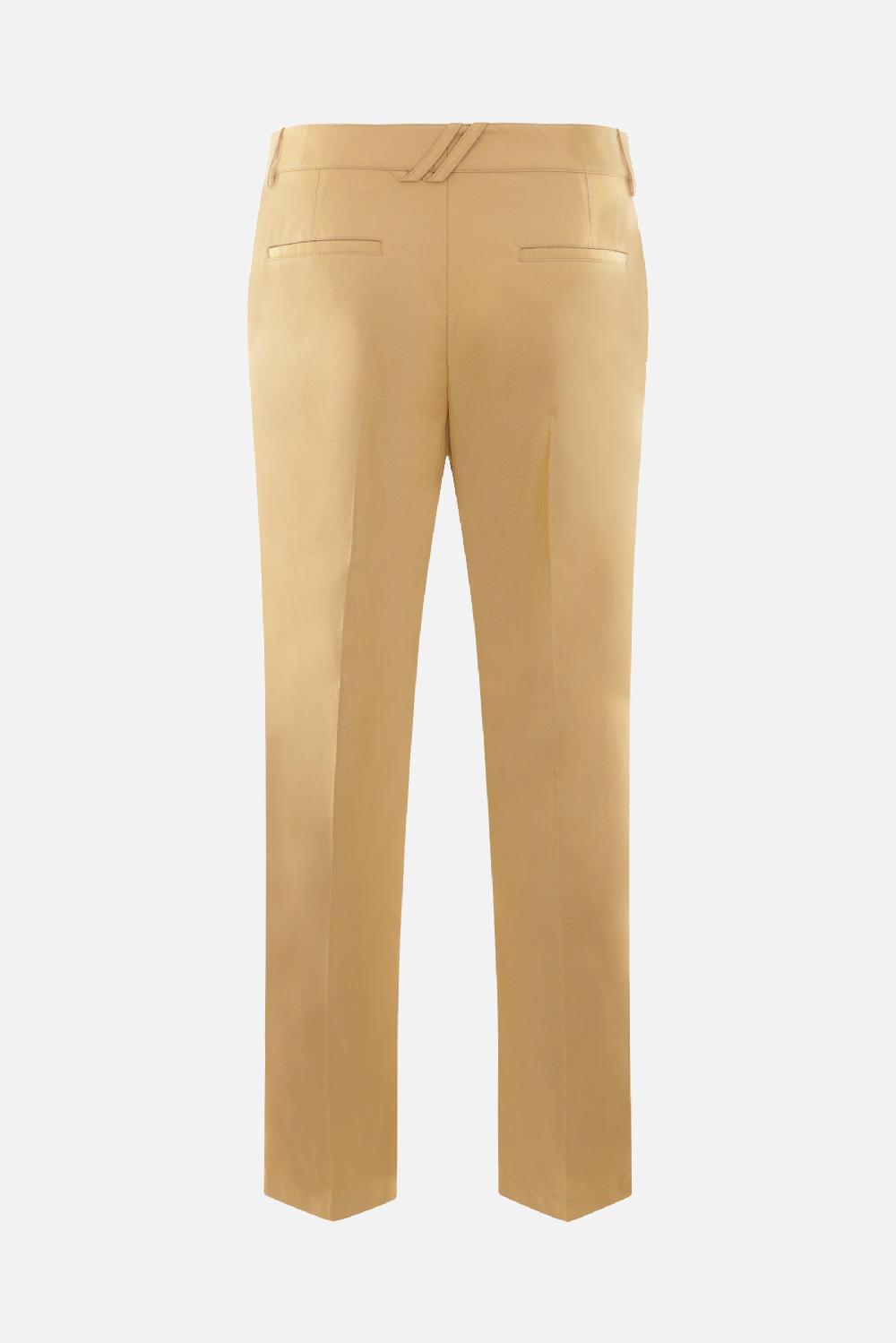 BURBERRY pantalone chino in twill di cotone In Saldo