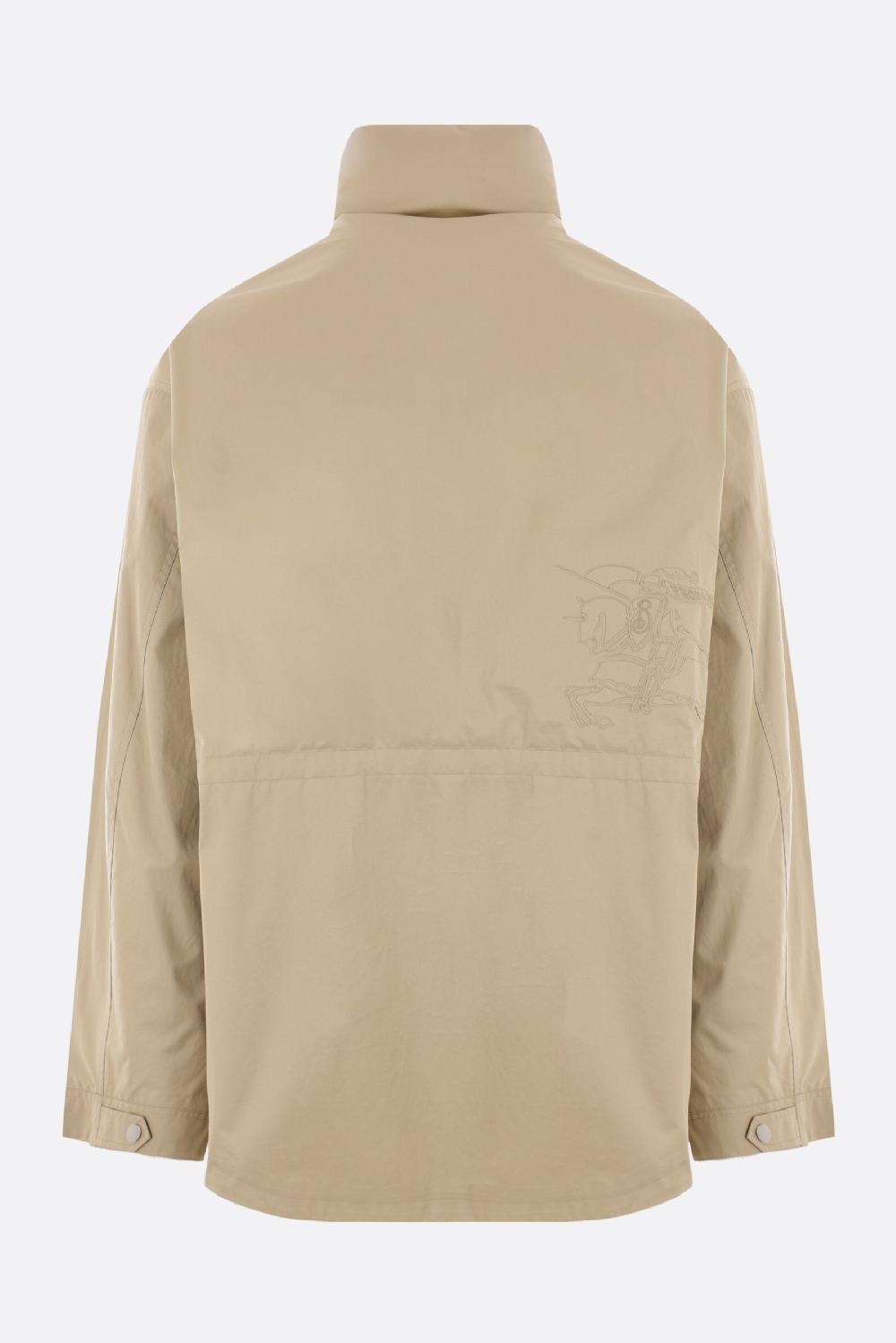 BURBERRY giubbotto in gabardine 2025