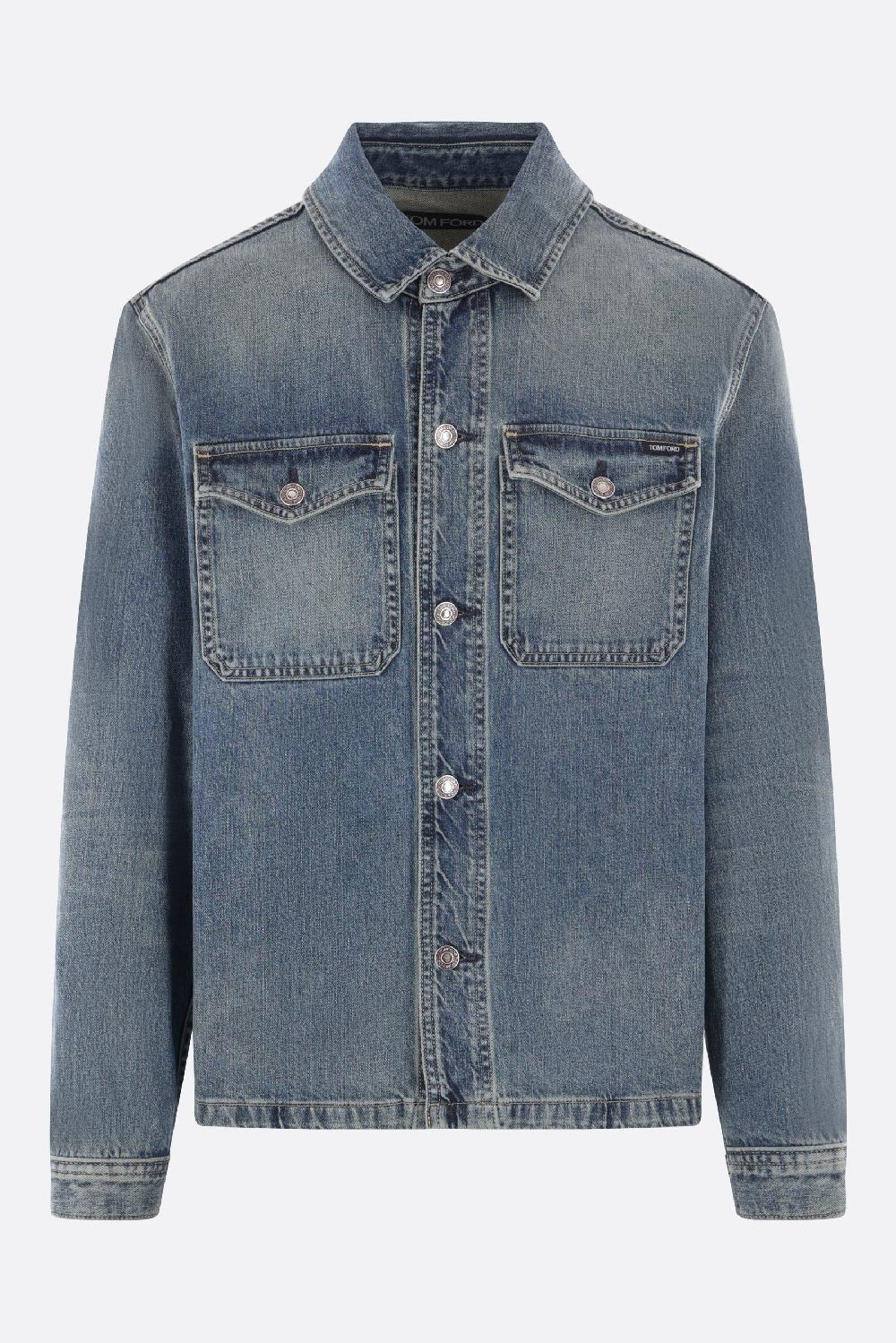 TOM FORD giubbotto in denim 2025