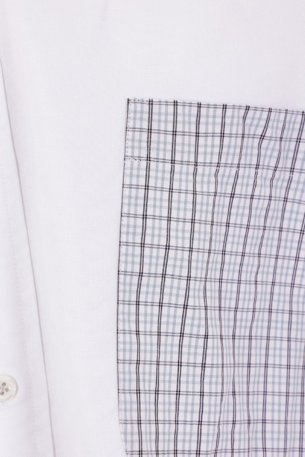 THOM BROWNE camicia oversize Funmix in Oxford In Linea