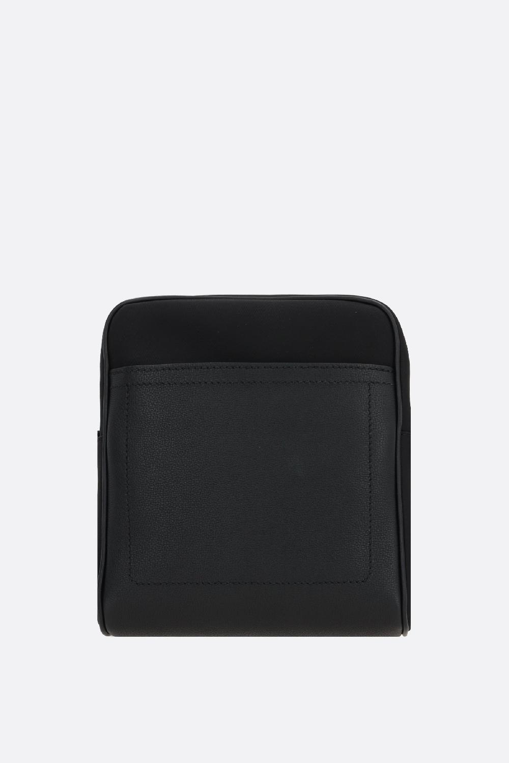 DOLCE & GABBANA borsa a tracolla in nylon e pelle martellata Acquista Ora