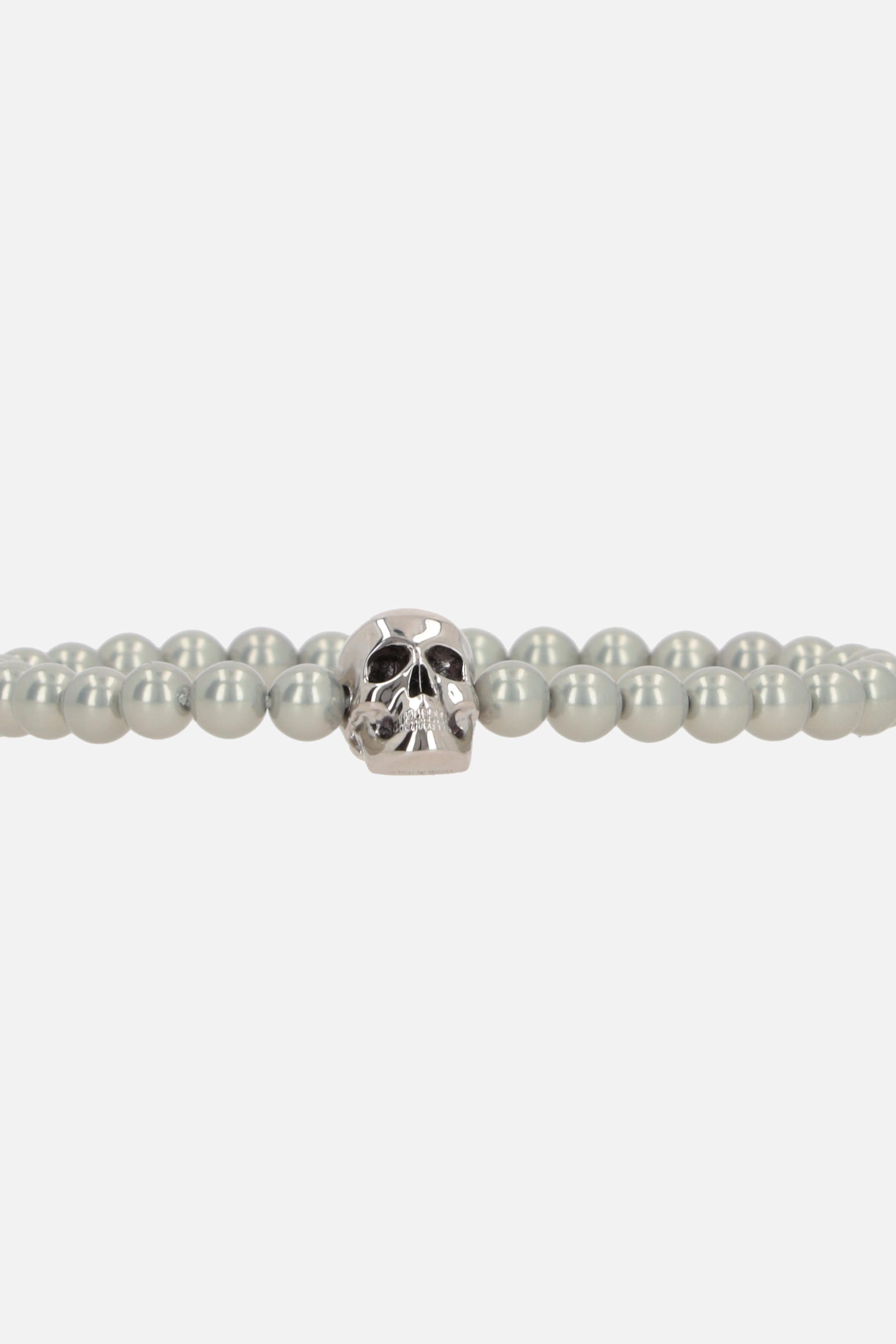 ALEXANDER McQUEEN bracciale Skull con perline Promozione Limitata