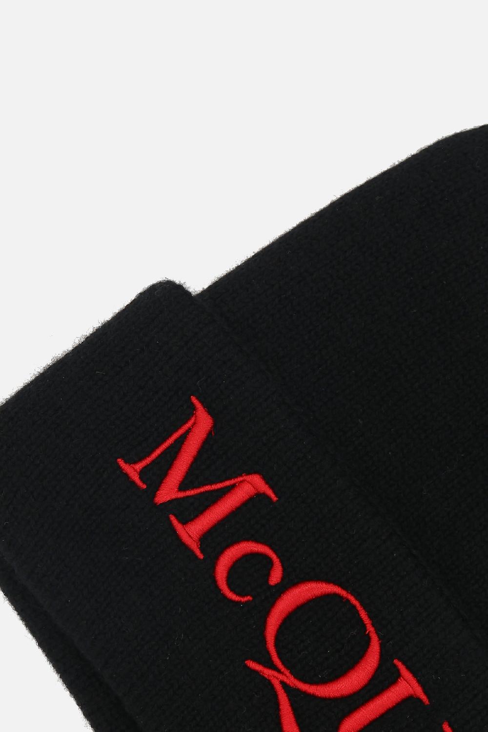 ALEXANDER McQUEEN berretto McQueen in cashmere Fino Al -60%