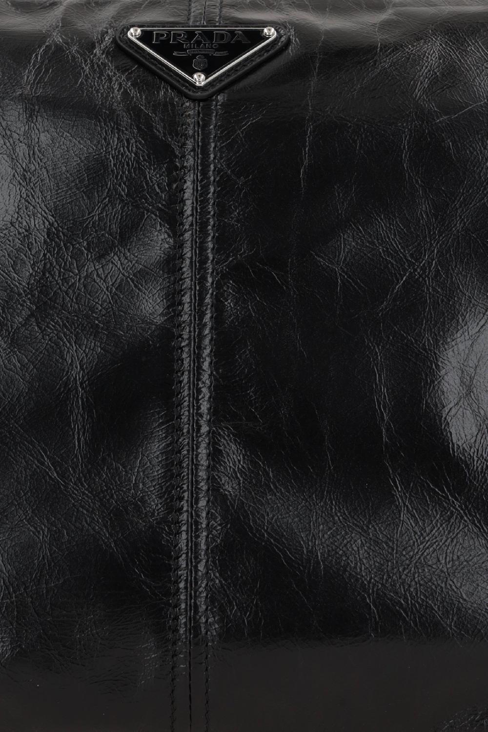 PRADA borsa messenger in pelle Soft Lux Novità