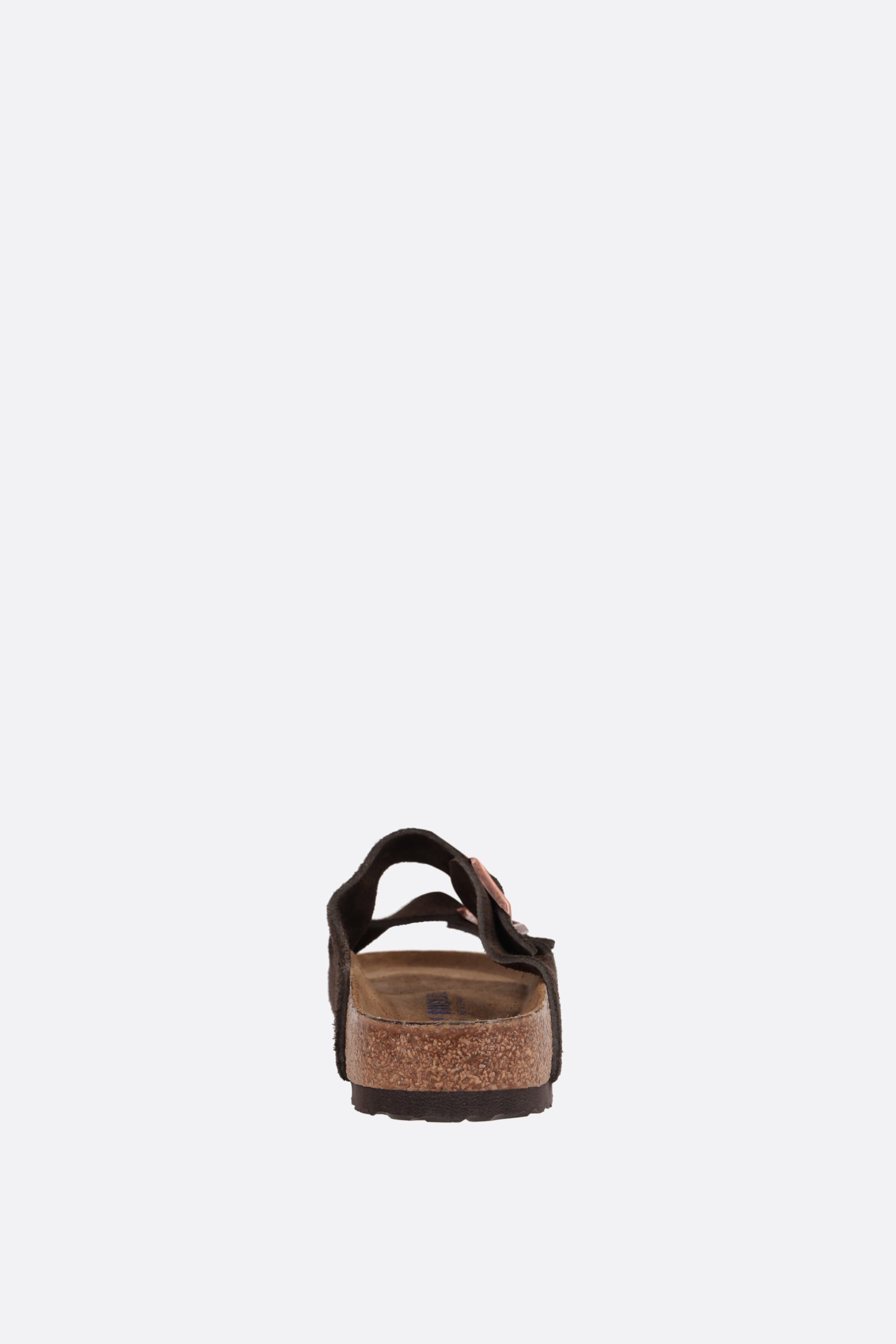 BIRKENSTOCK sandalo flat Arizona BS in suede (Narrow Fit) Online