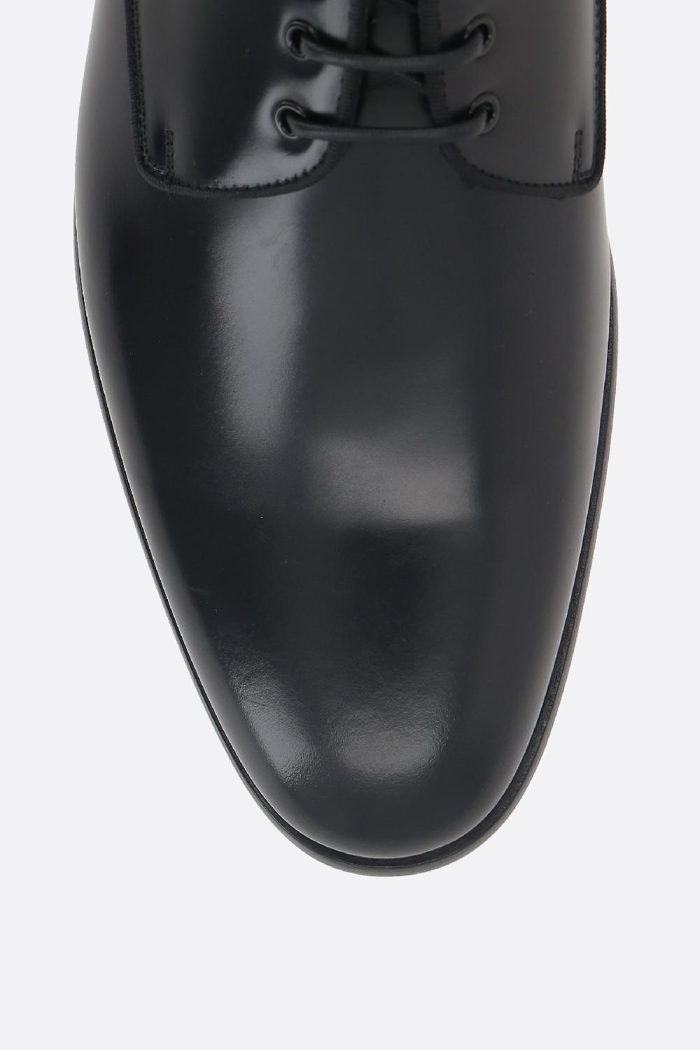 DOLCE & GABBANA scarpa derby Raffaello in pelle spazzolata Nuova