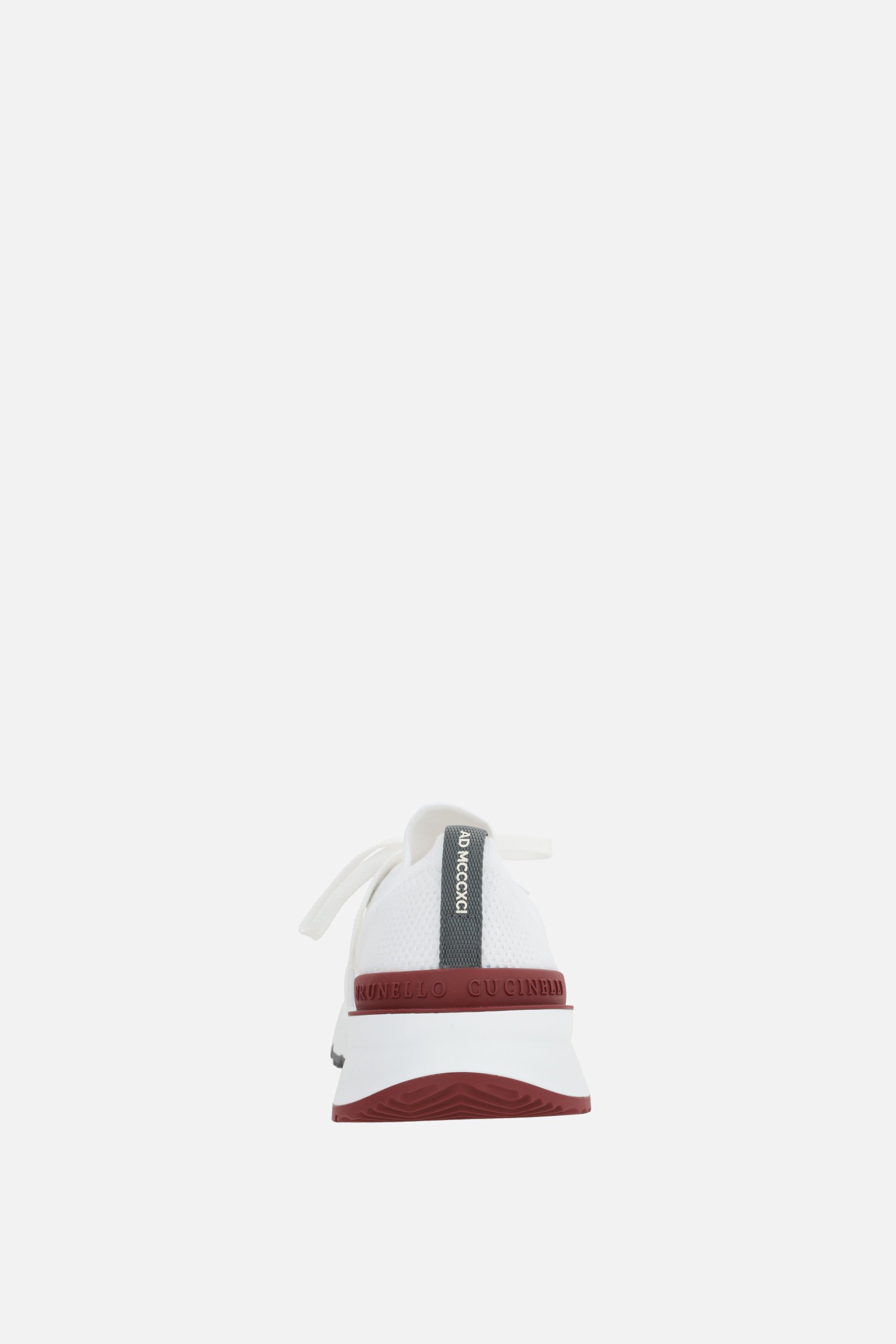 BRUNELLO CUCINELLI sneaker in maglia di cotone Moda