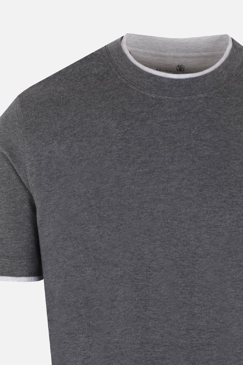 BRUNELLO CUCINELLI t-shirt in cotone 2025