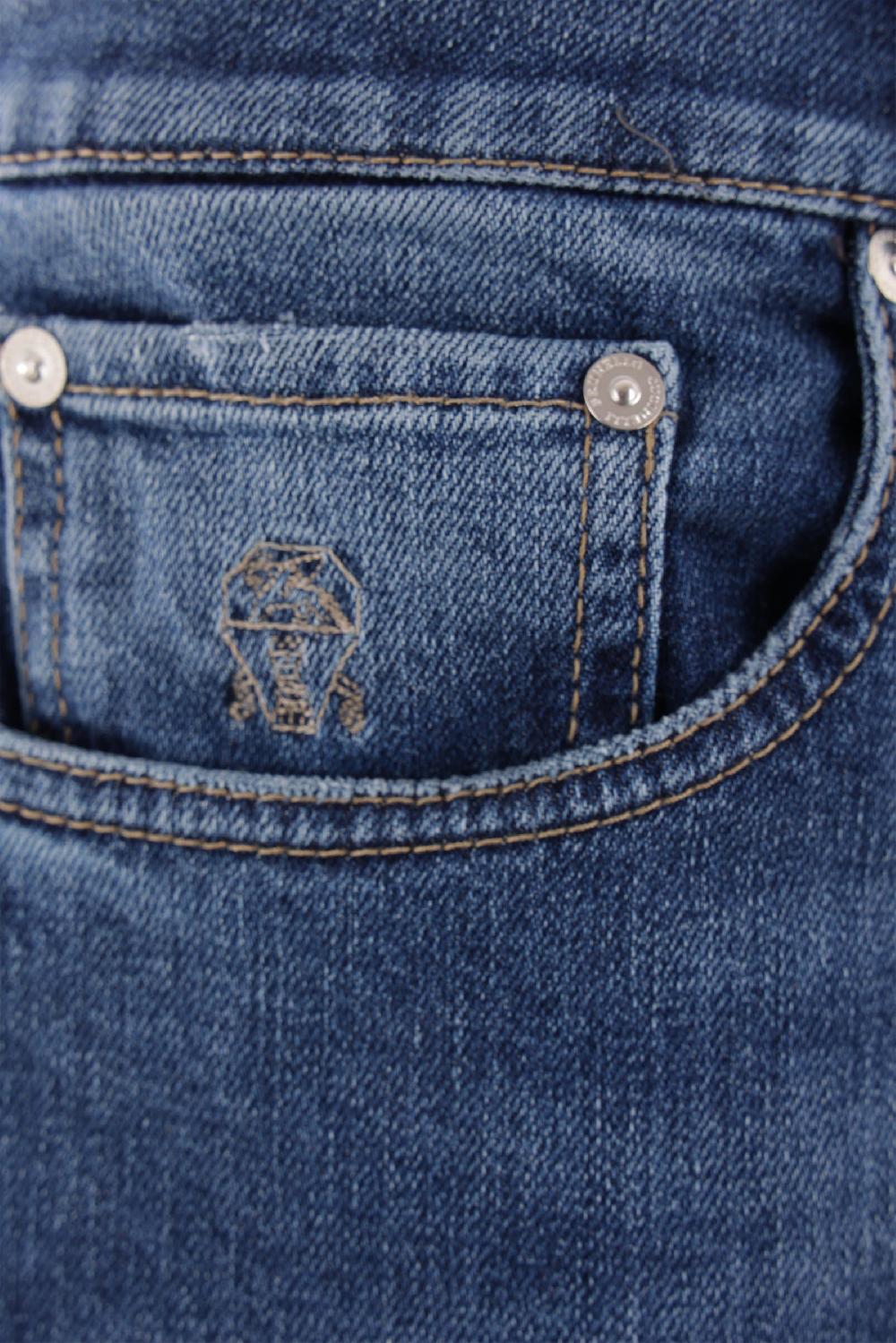 BRUNELLO CUCINELLI jeans regular-fit in denim Italy