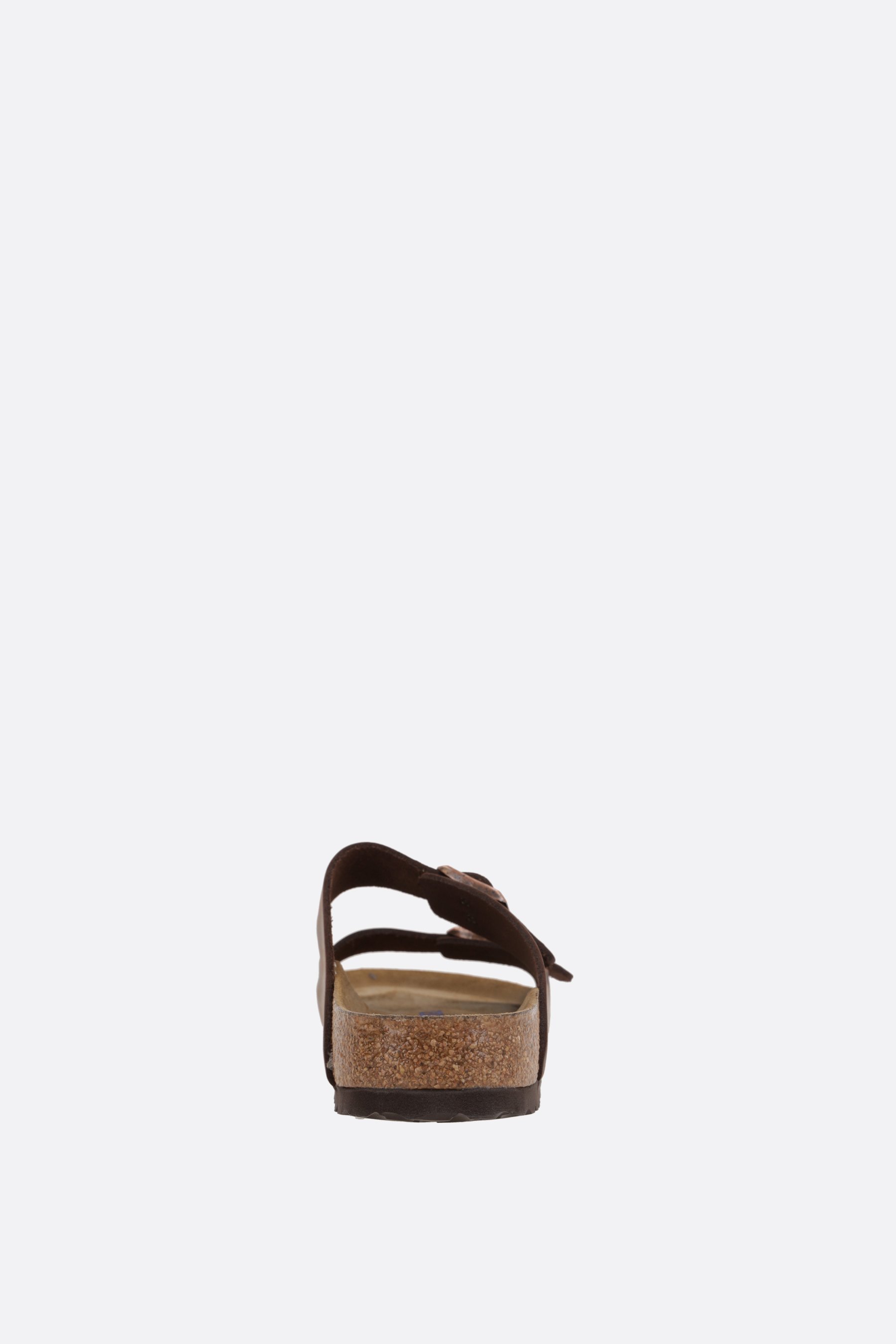 BIRKENSTOCK sandalo flat Arizona BS in pelle oliata (Narrow Fit) In Linea