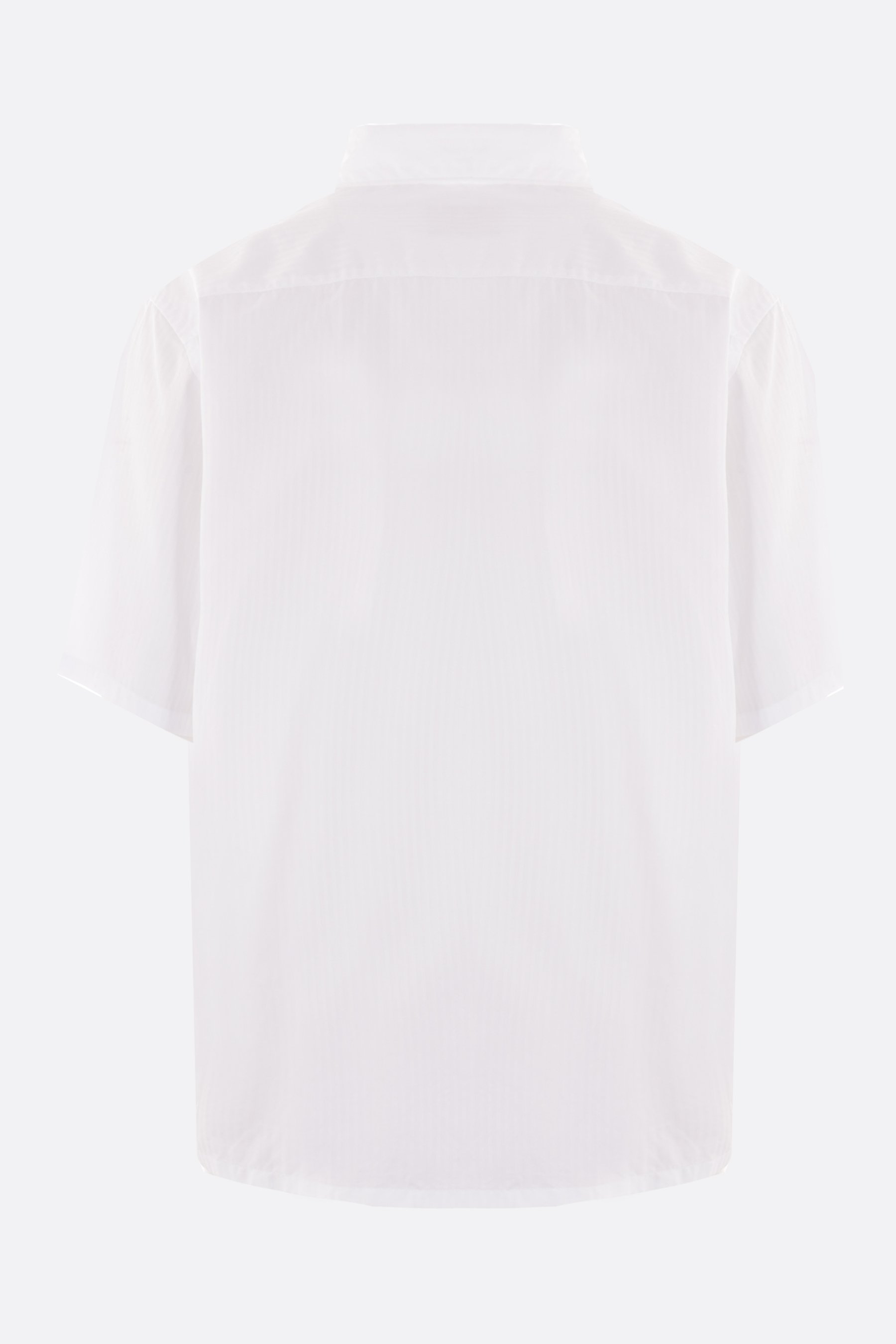 PRADA camicia bowling in cotone a righe Qualità