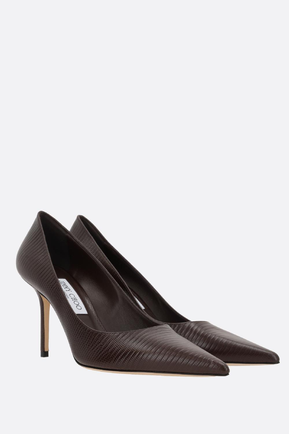 JIMMY CHOO décolleté Love in pelle stampa lucertola Affare Del Giorno