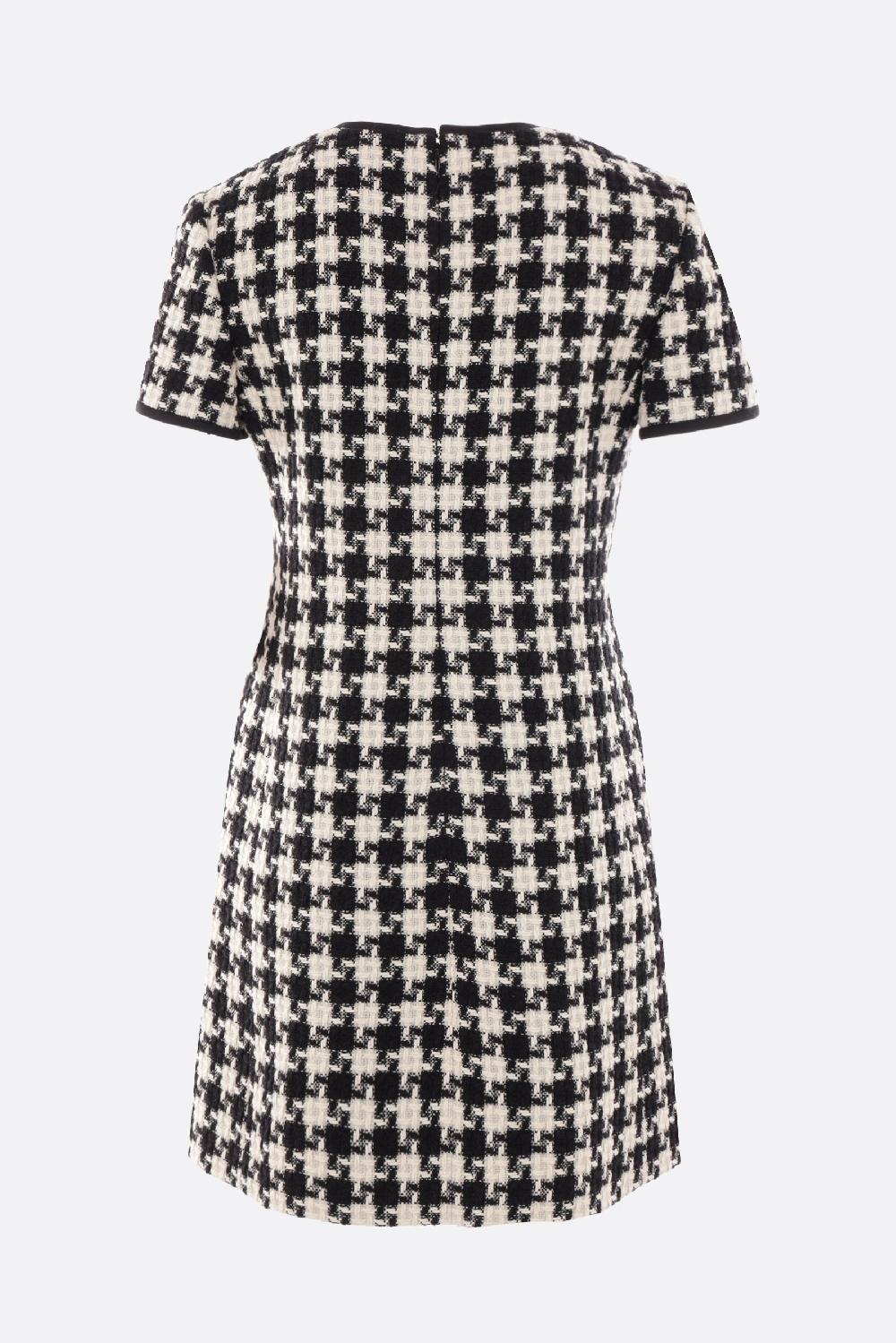 VALENTINO GARAVANI miniabito in Damier Light Tweed Offerta