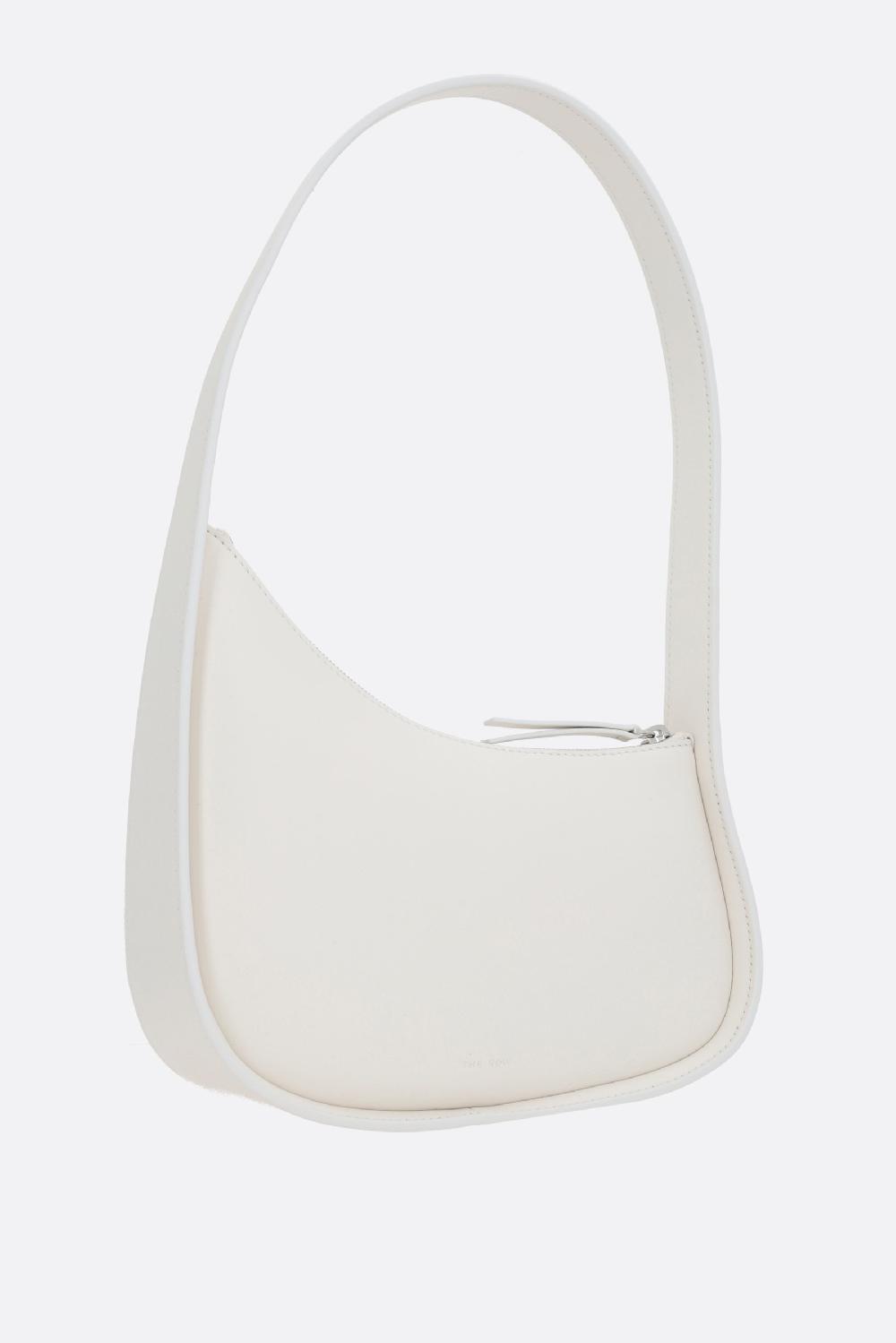 THE ROW borsa a spalla Half Moon in pelle liscia Economico