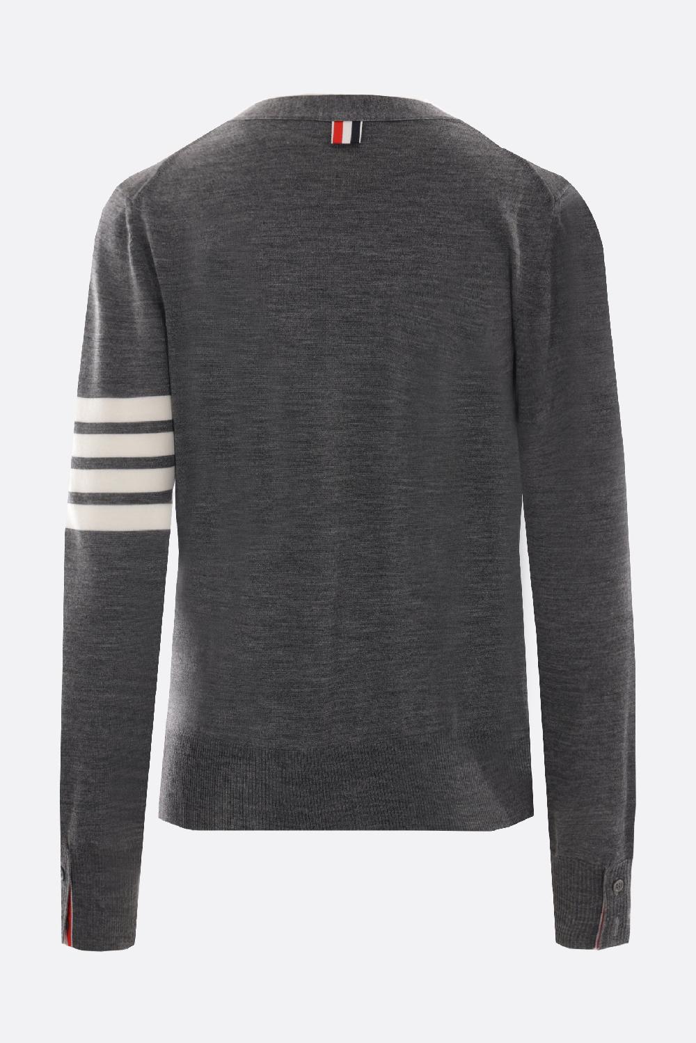 THOM BROWNE cardigan in lana Hotsell